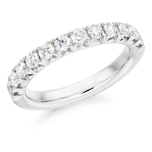 Platinum Diamond Wedding Eternity Ring (#12646)