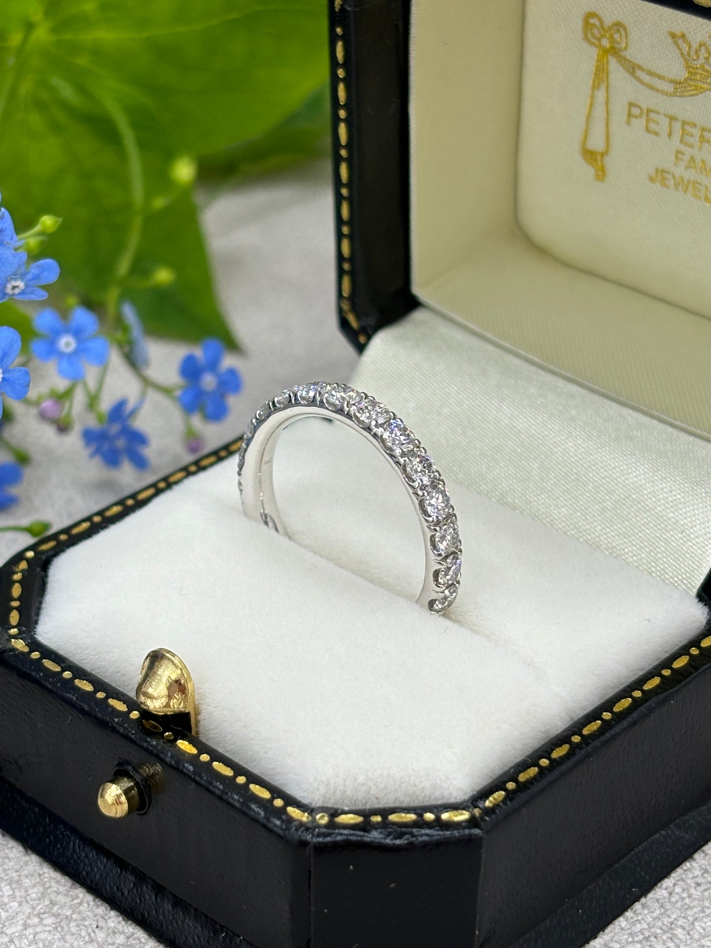 Platinum Diamond Eternity Ring 1.15ct